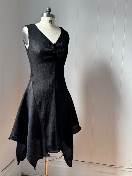 Issey Miyake Dresses & Skirts - Issey Miyake Black Asymmetrical Dress